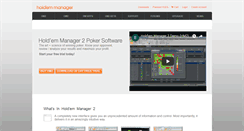 Desktop Screenshot of holdemmanager.com